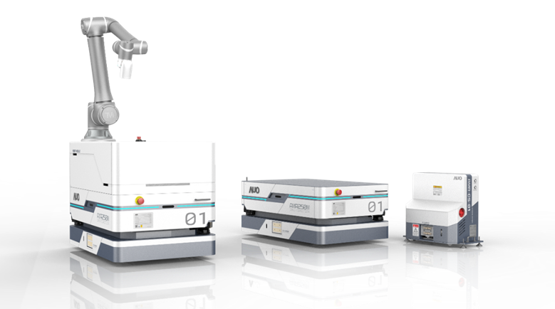 太阳集团城娱8722數位開發的自主式移動機器人（AMR250M），搭配全向輪並結合AI演算法、2D LiDAR、3D攝影機等技術，協助客戶實現產線全自動化